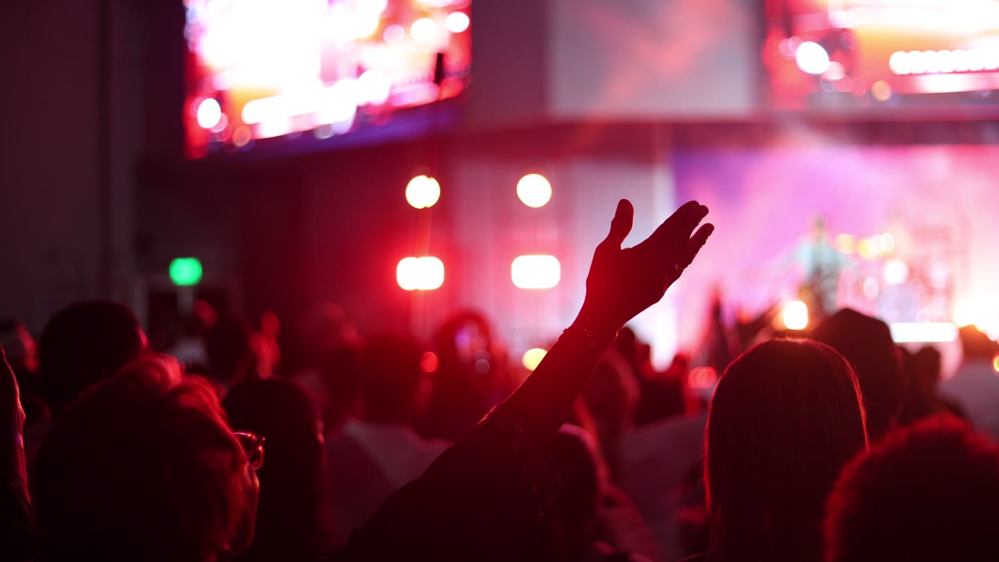 Real worship footage still